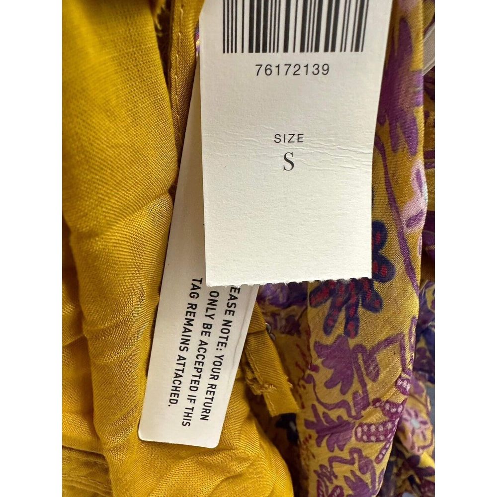 Anthropologie The Marais Printed Chiffon Maxi Dress Size S - Picture 11 of 11